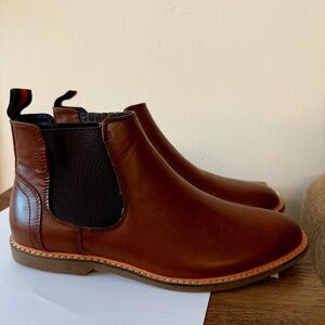 Men's Chelsea Boots Brown Leather